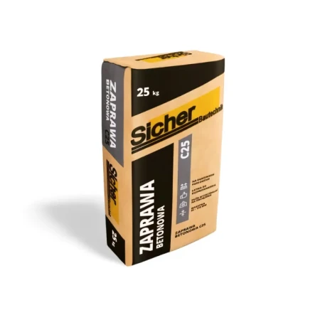 Paleta 48 worków zaprawy betonowej C25 Sicher – beton polifunkcyjny do wylewek, fundamentów i konstrukcji nośnych