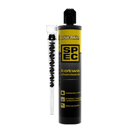 Spec Kotwa Chemiczna LAKMA 300 ml – klej chemiczny do montażu elementów konstrukcyjnych w betonie i murze
