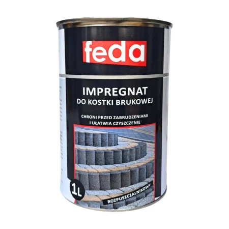 IMPREGNAT do Kostki Brukowej Rozpuszczalnikowy Neutralny 1L FEDA