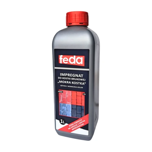 Przejdź do produktu IMPREGNAT Efekt Mokrej Kostki (formuła wodna) Mokra Kostka FEDA 1L