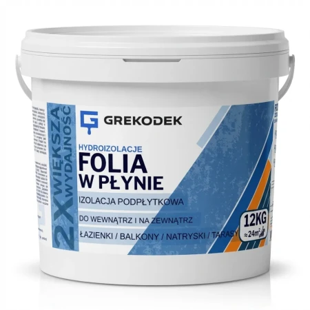 Folia w Płynie Hydroizolacyjna Niebieska 12KG GREKODEK