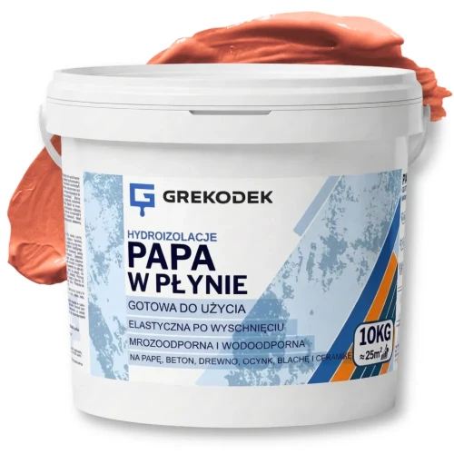 Przejdź do produktu PAPA W PŁYNIE Gotowa Do Użycia CEGLASTA 10KG GREKODEK