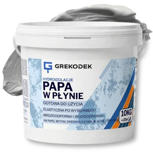 Przejdź do produktu PAPA W PŁYNIE Gotowa Do Użycia SZARA 10KG GREKODEK
