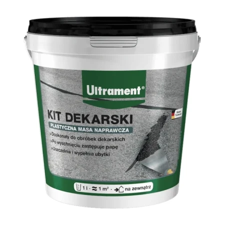 KIT DEKARSKI Masa Bitumiczna CZARNA 5L ULTRAMENT