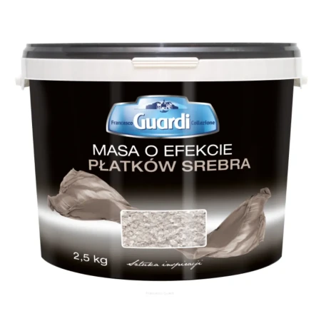 Masa o EFEKCIE PŁATKÓW SREBRA 2,5kg Guardi