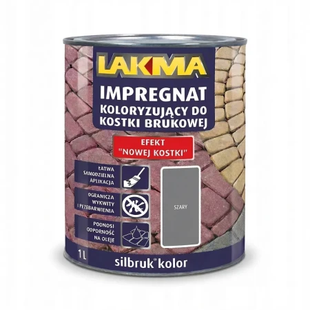SILBRUK KOLOR Impregnat do Kostki Brukowej 1L LAKMA