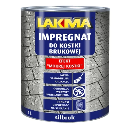 SILBRUK Impregnat do Kostki Brukowej BEZBARWNY 1L Lakma