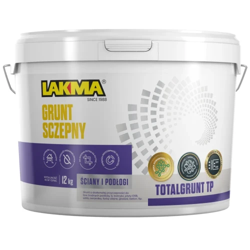 Przejdź do produktu TOTALGRUNT TP  BIAŁY 12 kg Grunt Sczepny Lakma