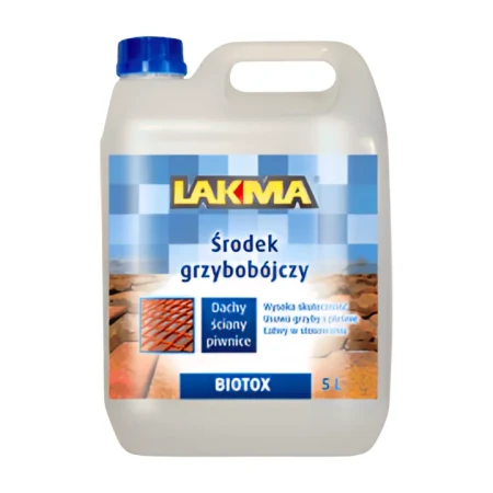 Biotox Total 5L środek grzybobójczy, pleśniobójczy LAKMA