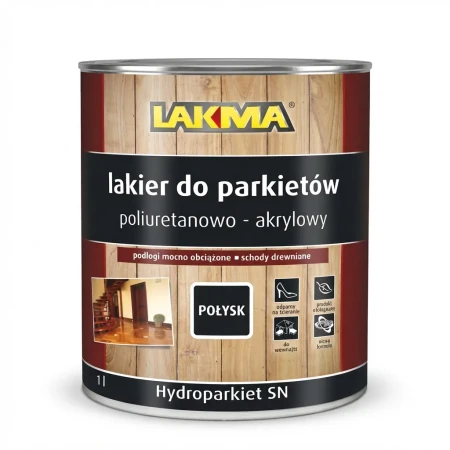 HYDROPARKIET SN 1L Lakier Parkietowy LAKMA