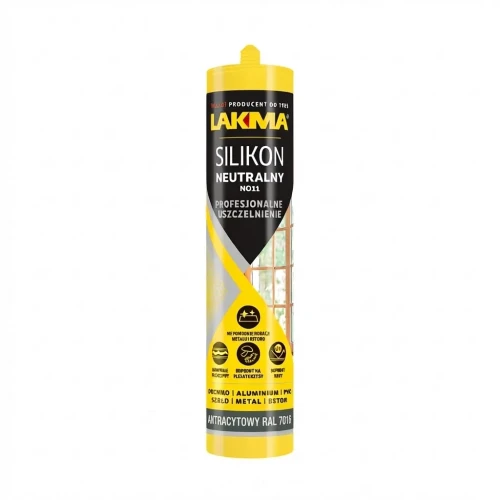 Przejdź do produktu SILIKON NEUTRALNY NO11 280ml Profesjonalne Uszczelnienie LAKMA