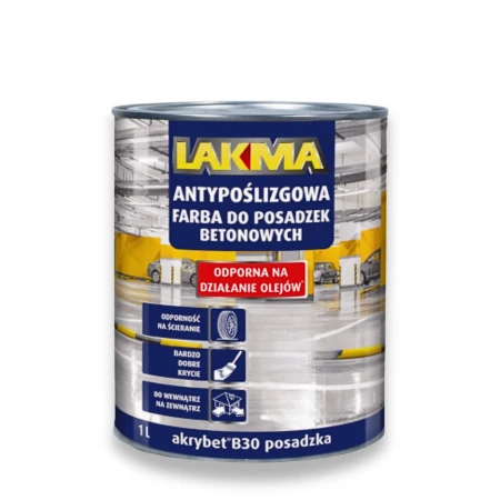 AKRYBET B-30 1L do Posadzek Betonu LAKMA