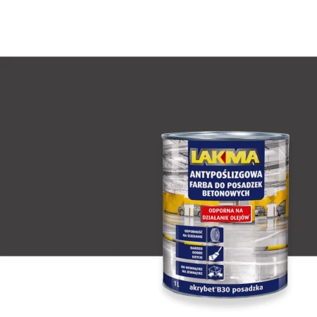 AKRYBET B-30 1L do Posadzek Betonu LAKMA