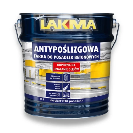 AKRYBET B-30 10L do Posadzek Betonu LAKMA