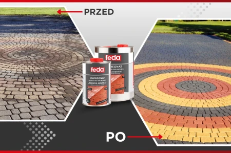 IMPREGNAT 1L do Kostki MOKRA KOSTKA (rozpuszczalnikowy) FEDA