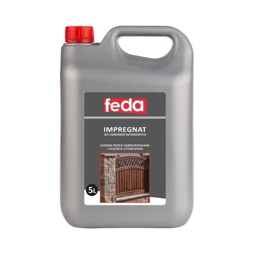 Przejdź do produktu IMPREGNAT 5L do Ogrodzeń Betonowych FEDA