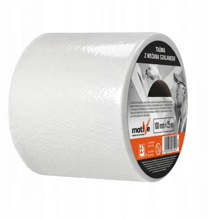 TAŚMA Z WŁÓKNA SZKLANEGO 100mm/25m MOTIVE 020 224