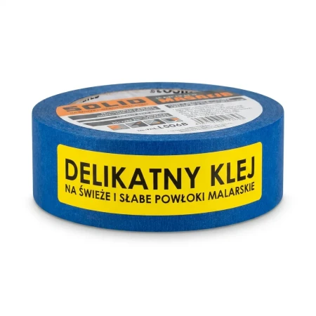 Taśma malarska SOFT UV Delikatny Klej SOLID