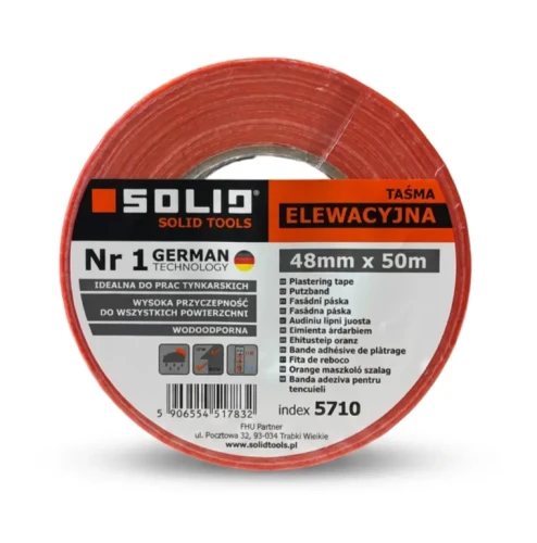 Przejdź do produktu TAŚMA ELEWACYJNA 48mm/50m SOLID