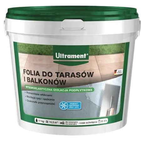 Folia do Tarasów i Balkonów 11 kg Hydroizolacja ULTRAMENT
