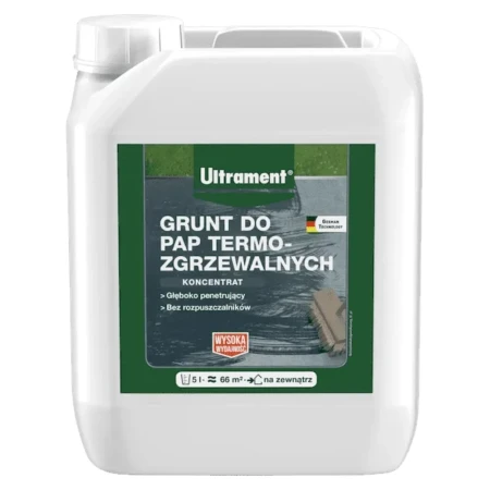 Grunt pod Papy Termozgrzewalne 5L ULTRAMENT