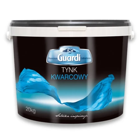 TYNK KWARCOWY 20kg Masa Dekoracyjna Guardi