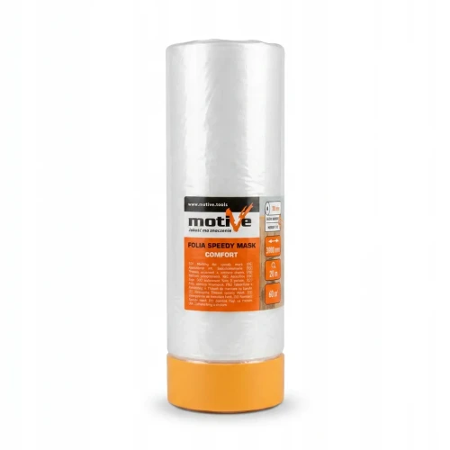 Przejdź do produktu Elektrostatyczna Folia z Taśmą 3000mm x 20m SPEEDY MASK WASHI MOTIVE
