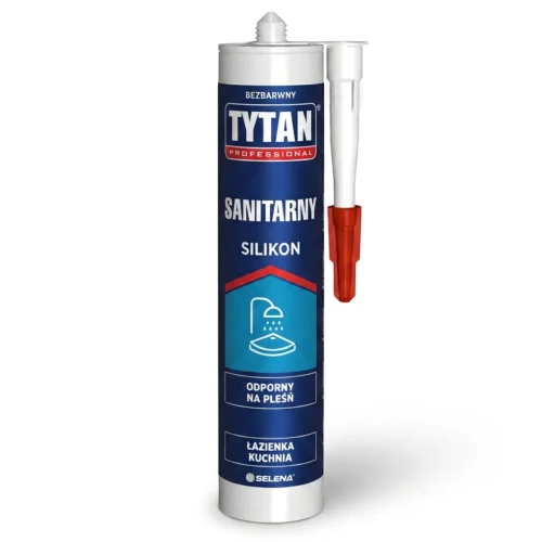 Przejdź do produktu Silikon Sanitarny 280ml BEZBARWNY KUCHNIA ŁAZIENKA Transparentny TYTAN