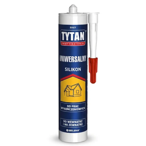Przejdź do produktu Silikon Uniwersalny 280ml BIAŁY do Prac Wykończeniowych TYTAN