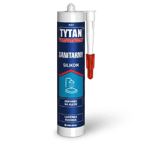 Przejdź do produktu Silikon Sanitarny 280ml BIAŁY KUCHNIA ŁAZIENKA Odporny na Pleśń TYTAN