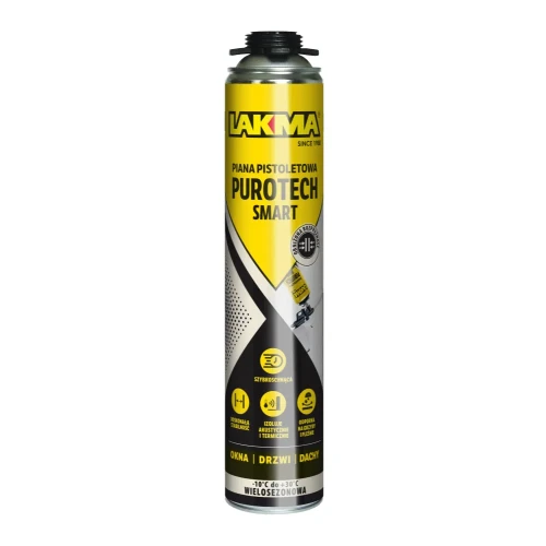 Przejdź do produktu PIANA PISTOLETOWA Montażowa PUROTECH SMART 750ml LAKMA