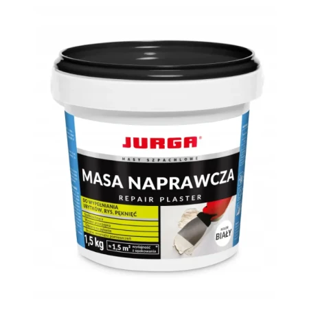 ZESTAW 2 sztuki Masa Naprawcza 1,5kg REPAIR PLASTER JURGA