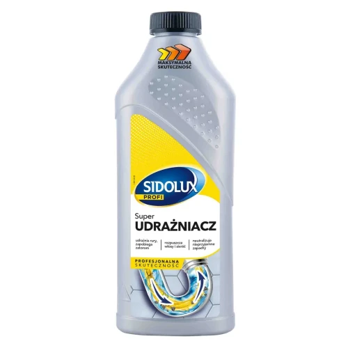 Przejdź do produktu SIDOLUX PROFI UDRAŻNIACZ DO RUR W ŻELU 1 L