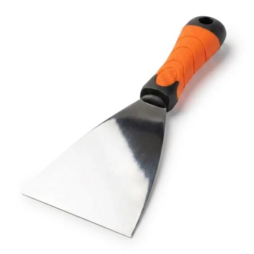 Przejdź do produktu Szpachelka Nierdzewna 100mm Gumowa Rączka Profesjonalna 6074 SOLID