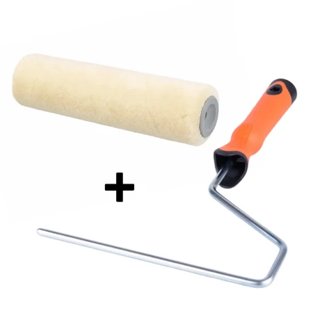 WAŁEK Mohair 23cm/10mm + UCHWYT do Wałka 23cm  MOTIVE