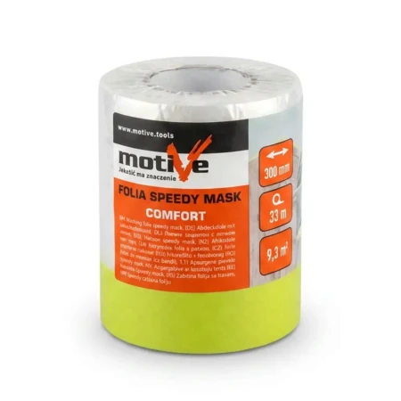 Folia z Taśmą Elektrostatyczna SPEEDY MASK COMFORT MOTIVE