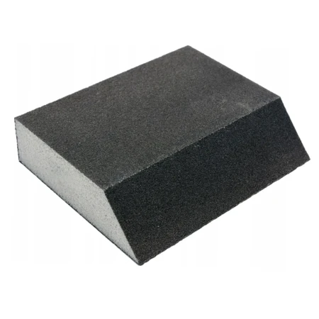 Gąbka ścierna SKOŚNA P150 Kostka Bloczek 125/65/25mm 5516 SOLID