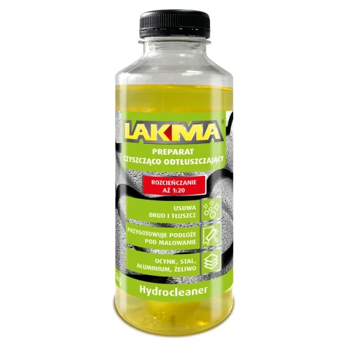 Przejdź do produktu HYDROCLEANER JASNO ŻOŁTY Preparat czyszcząco - odtłuszczający 0,5kg LAKMA