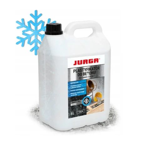BETONMIX ZIMOWY 5L Plastyfikator do betonu na mróz (-8) JURGA