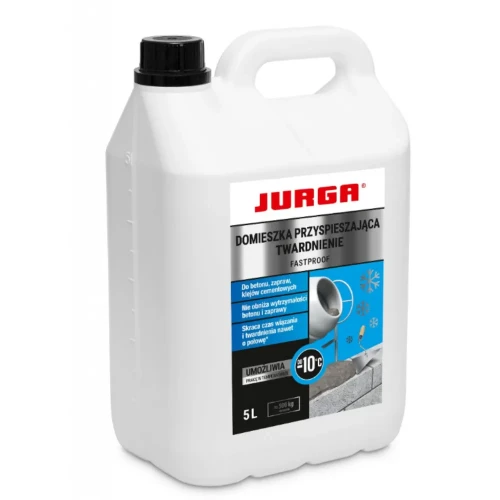 Przejdź do produktu FASTPROOF 5L Przyspiesza twardnienie betonów i zapraw JURGA